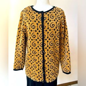 Chanelle cardigan button-down sweater